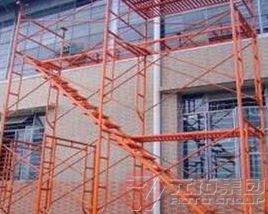 門式腳手架高度尺寸繁多，自成一套體系