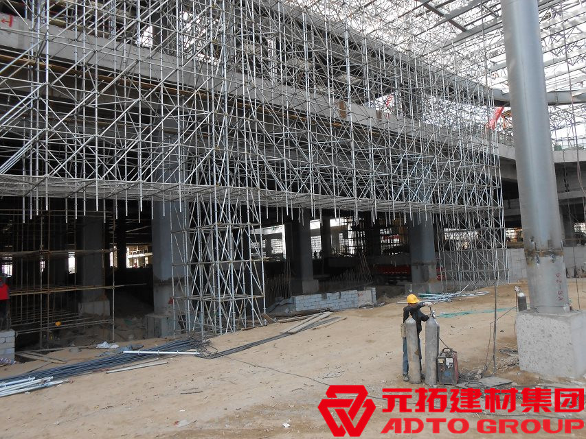 菊花盤(pán)式腳手架系統(tǒng)好不好用？安全嗎？