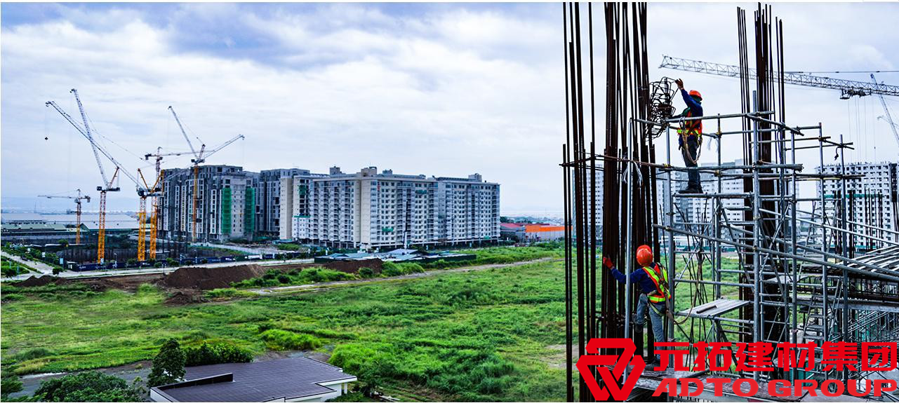 菲律賓建筑公司PH062客戶采購元拓圓盤腳手架、鋼支撐、絲桿、鋁工字梁