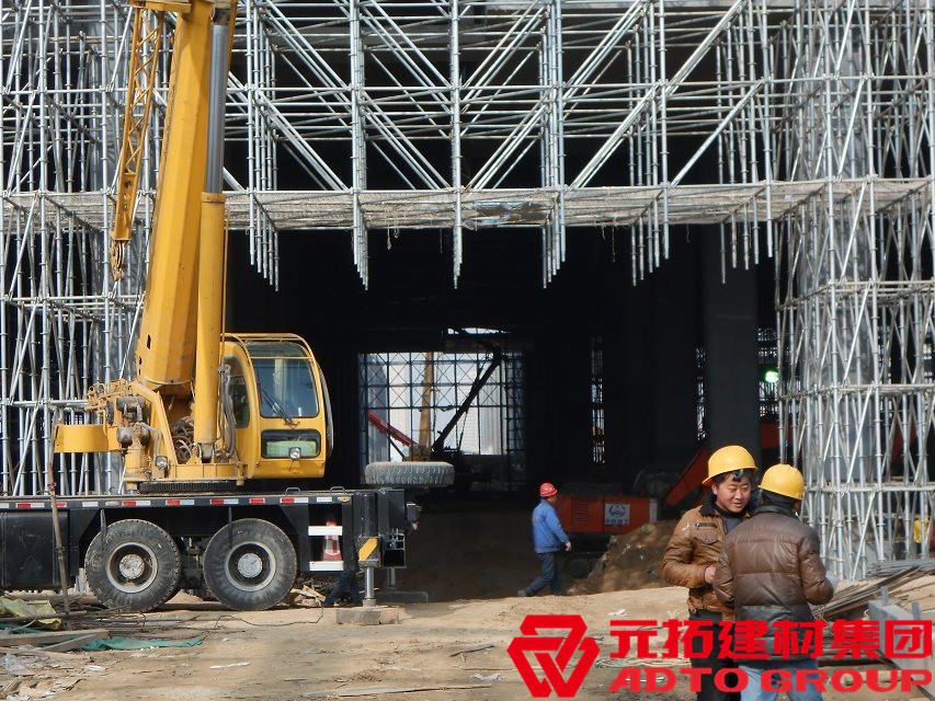 承插式鋼管腳手架尺寸有哪些？承插式鋼管腳手架可以最高多少米？